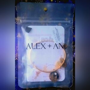 Alex and Ani Gold Charm Bracelet